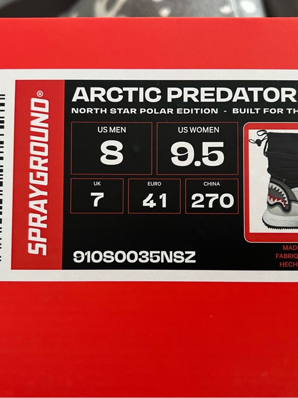Sprayground Artic Predator Boot - Picture 14 of 14